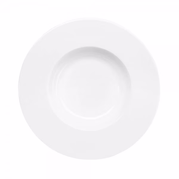 Soup plate with rim, white (25cm) by Asa