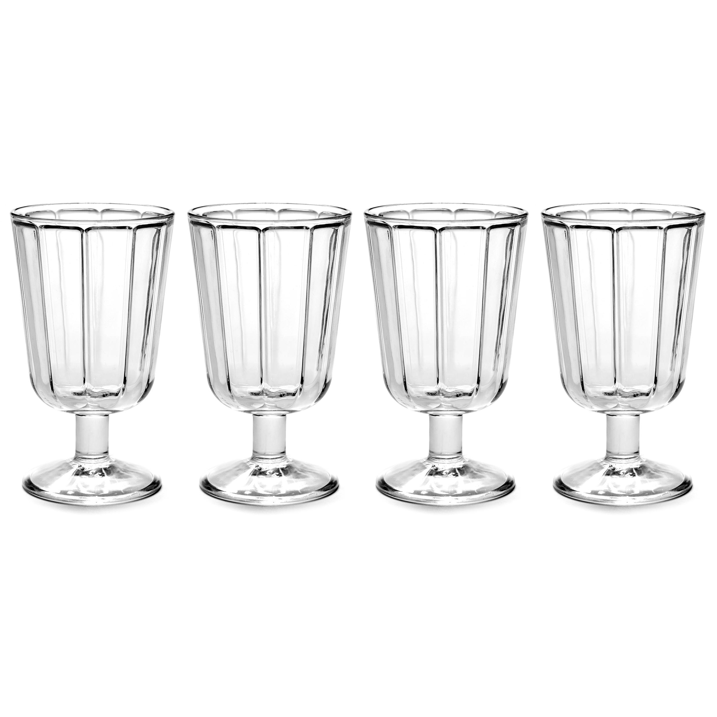 Serax Surface Red Wine Glass 23cl 4-Pack