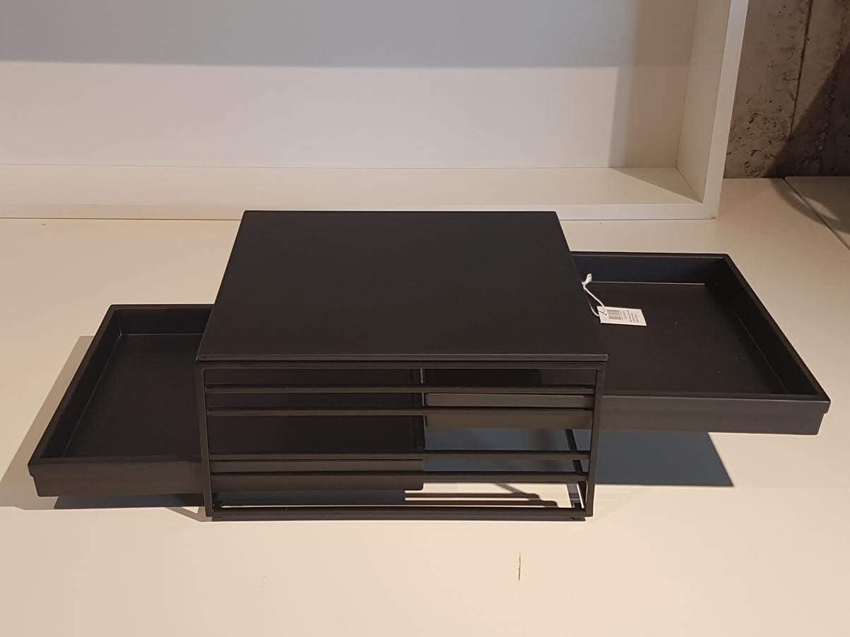 ASA Surplace Metal Screen Gastro Quadro 26.5 x 26.5 Melamine Runners and Blanket 12.5 cm