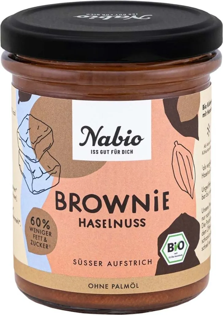 Nabio Sweet spread - Brownie Hazelnut 175g
