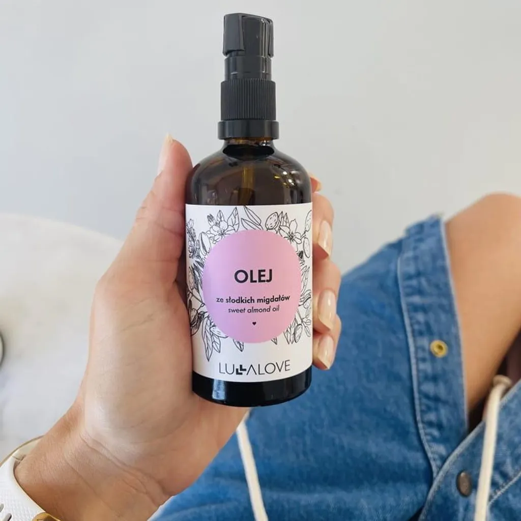 Sweet almond oil, Lullalove, 100 ml