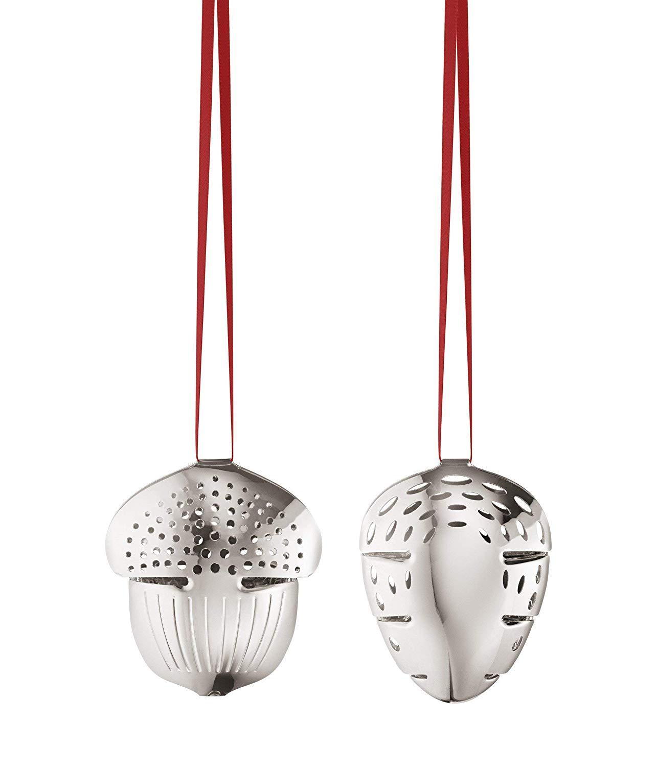 Georg Jensen Christmas 2018 Tree Decorations 2 Pieces