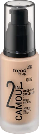 trend !t up Foundation 2in1 Concealer 006, 30 ml