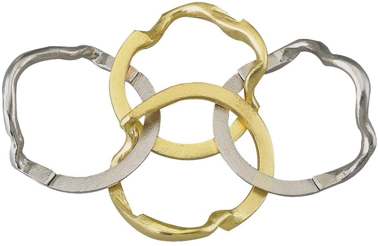 Bartl Huzzle Cast Puzzles, 50 Different High Quality Metal Puzzles For Expe