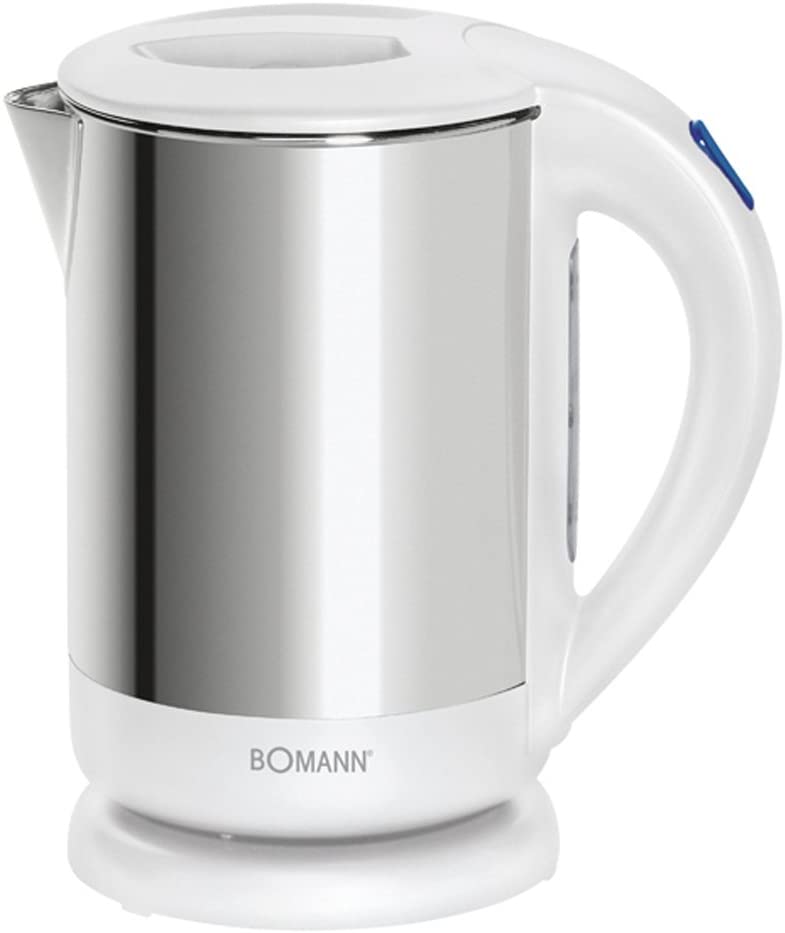 Bomann WKS 5010 CB 650100 Kettle Stainless Steel/White