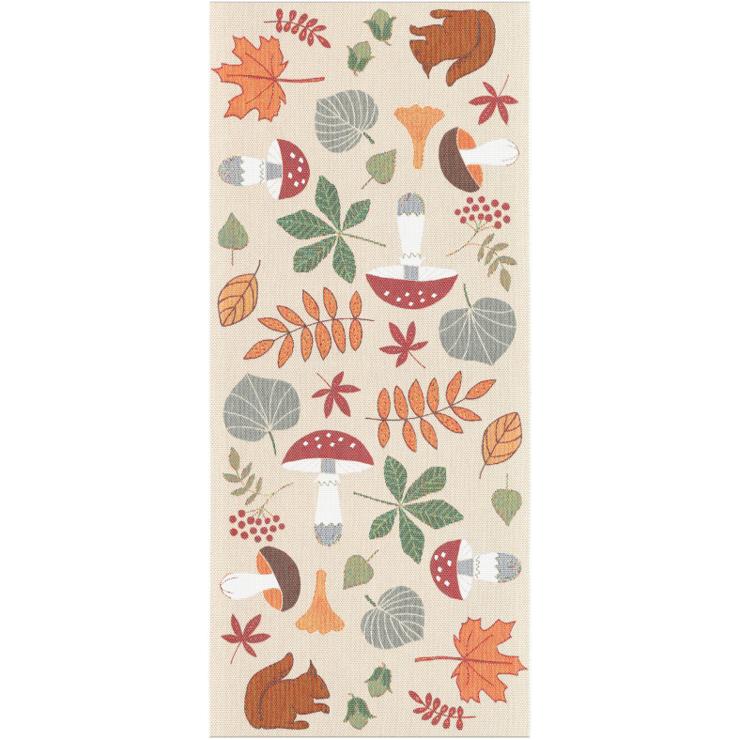 ekelund-linnevaveri Svamplöv Table Runner 35 X 80Cm