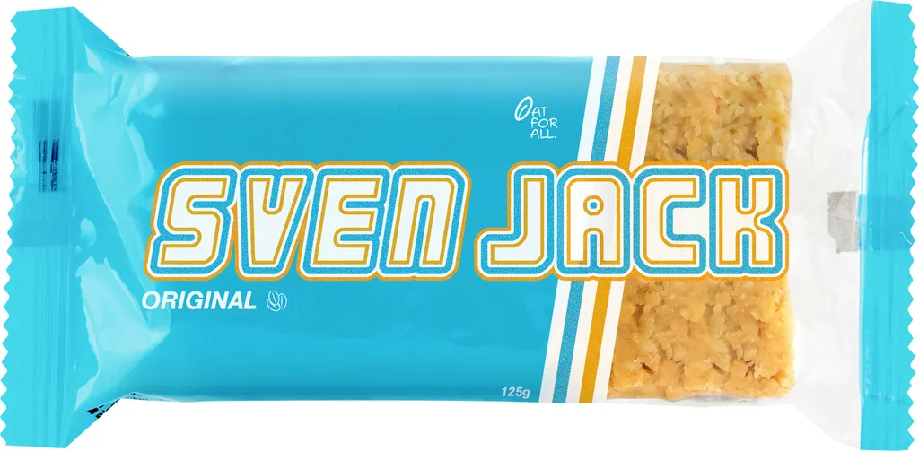 Sven Jack Energy Cake 24 x 125g Riegel Kiste Natural / Original