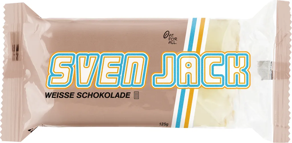 Sven Jack Energy Cake 24 x 125g bars, box, white chocolate