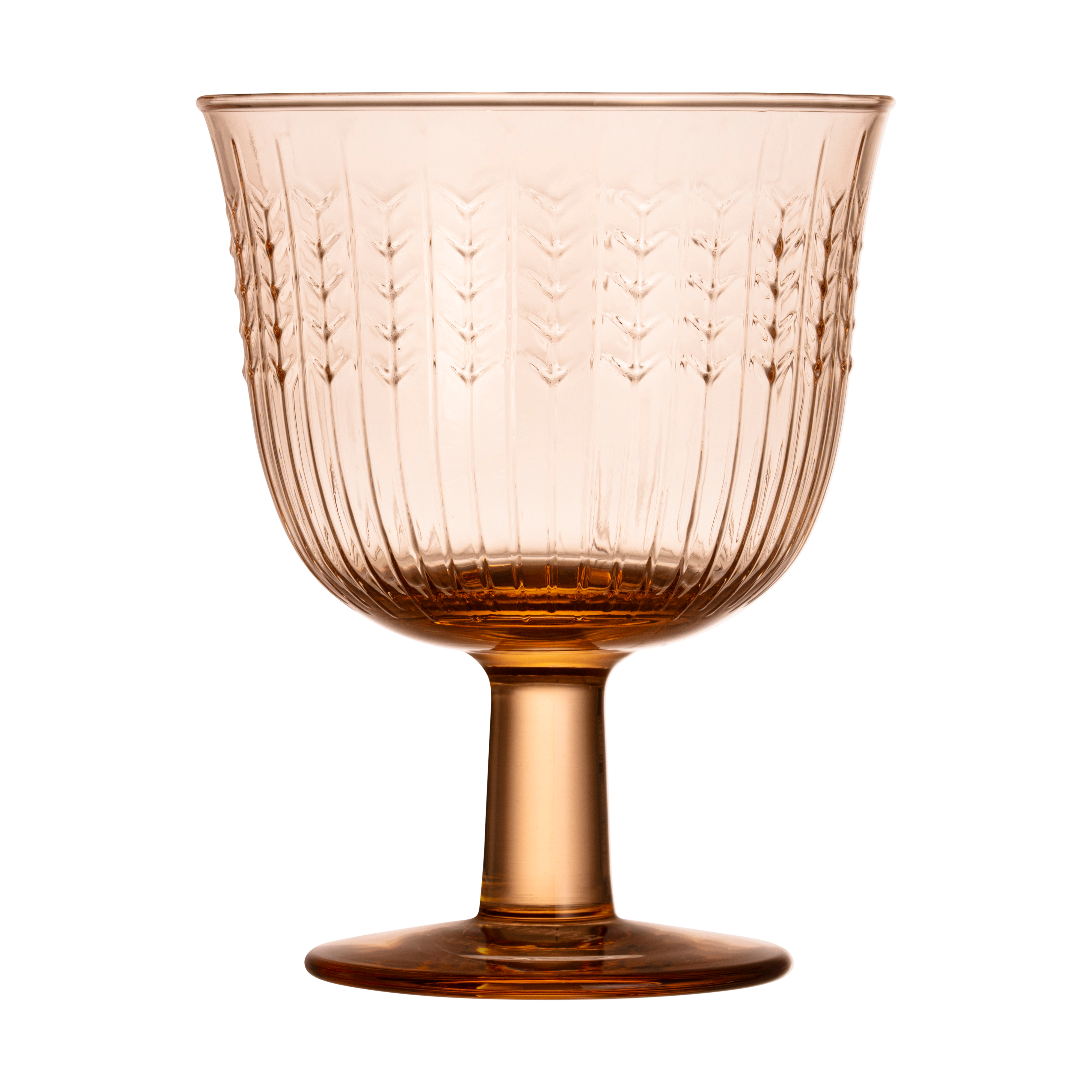 rorstrand Swedish Grace drinking glass on stem, 25 cl, pack of 2, Brown