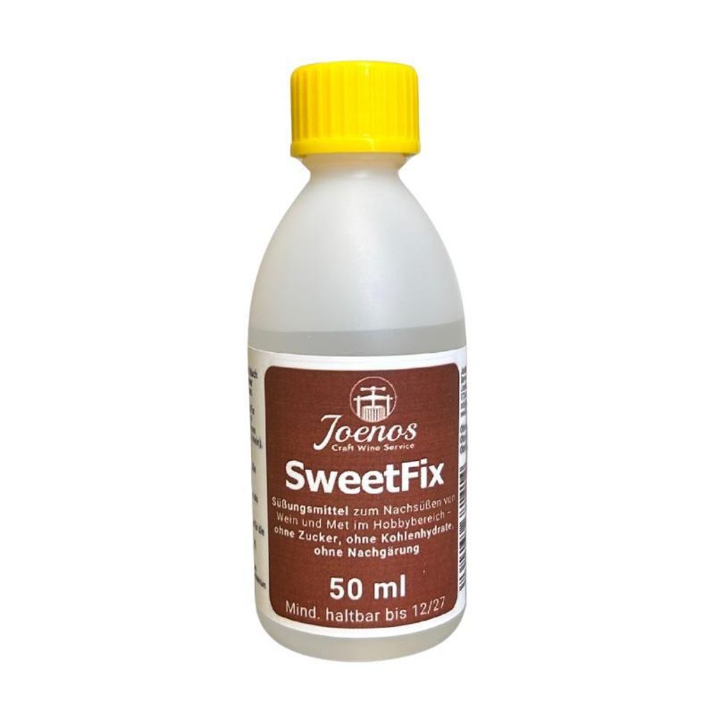 Joenos SweetFix – Sweetener for non-fermenting wine (sugar-free) 50ml