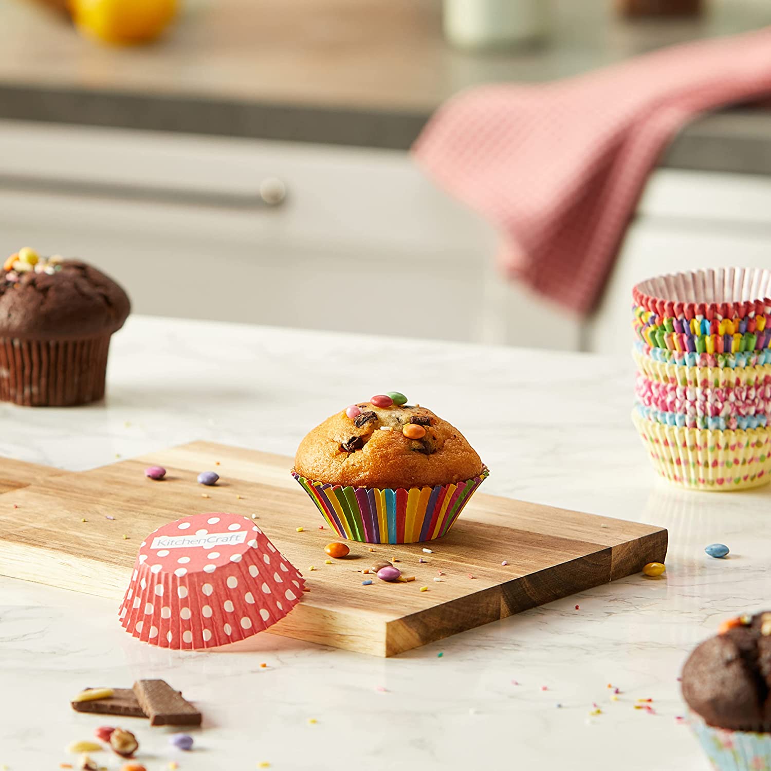 KitchenCraft Sweetly Does It Assorted Paper Cake Cases (Pack of 250)