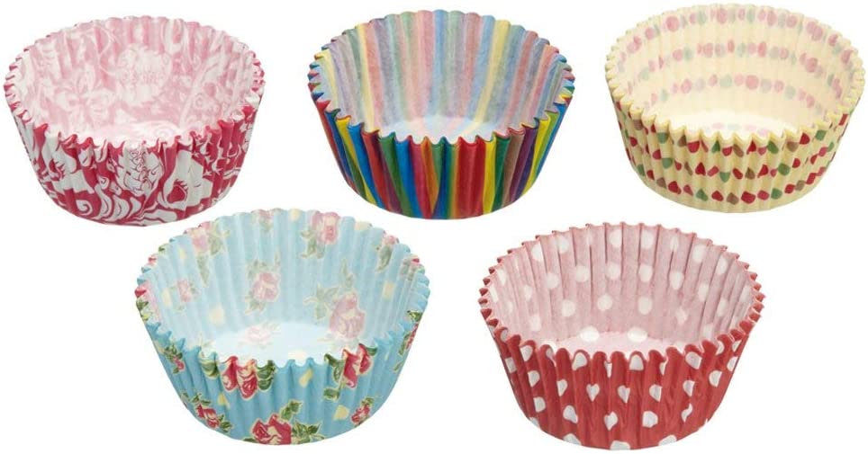 KitchenCraft Sweetly Does It Assorted Paper Cake Cases (Pack of 250)
