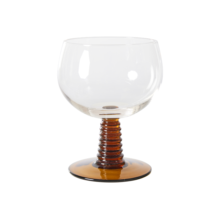 hk-living Swirl wine glass low