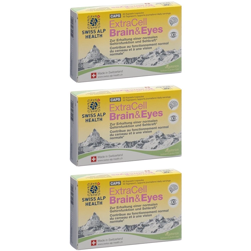 Swiss Alp Health ExtraCell Brain & Eyes