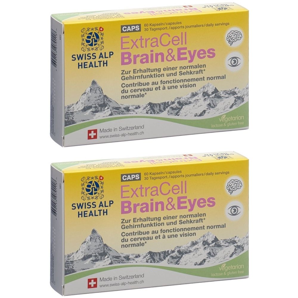 Swiss Alp Health ExtraCell Brain & Eyes