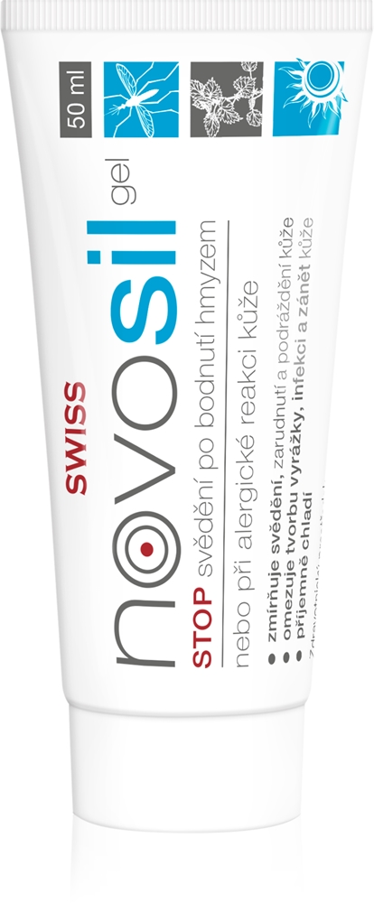 Swiss+ Swiss Novosil soothing gel for insect bites