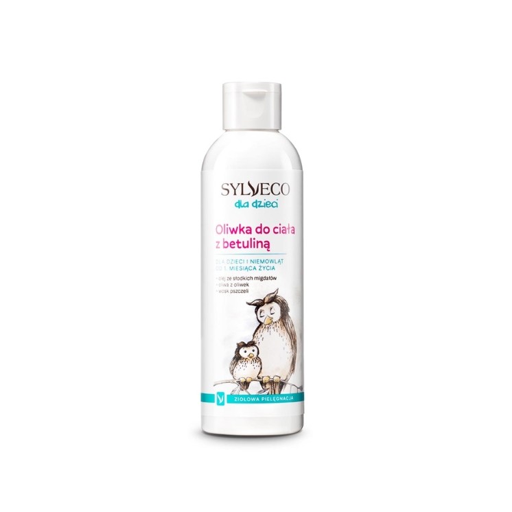 Sylveco for Children Nourishing Baby Oil with Betulin 200 ml