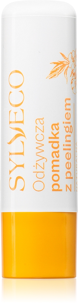 Sylveco Lip Care lip balm with peeling effect