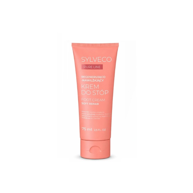 Sylveco Pure Line Regenerating and Moisturizing Foot Cream 75 ml