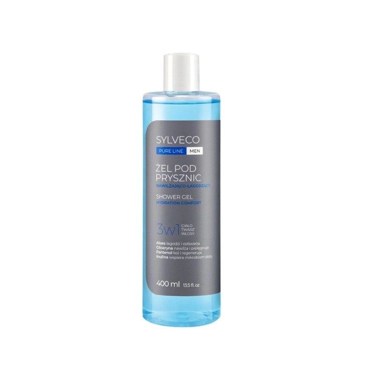 Sylveco Pure Line Men 3in1 moisturizing and soothing shower gel 400 ml