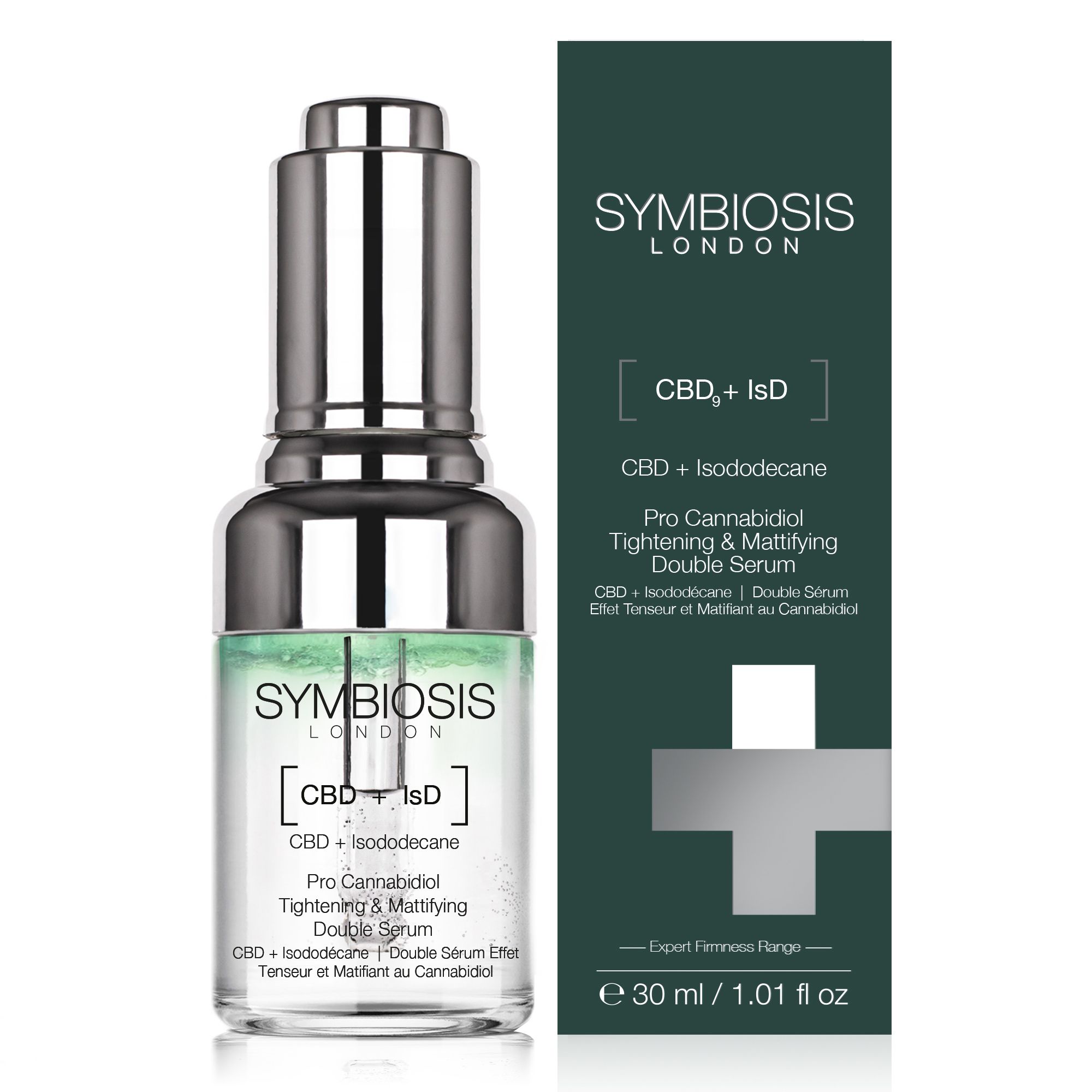 Symbiosis [CBD + Isododecane] - Pro Cannabidiol Tightening & Mattifying Double Serum