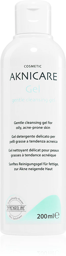 Synchroline Aknicare Aknicare cleansing gel for skin with acne and seborrheic eczema