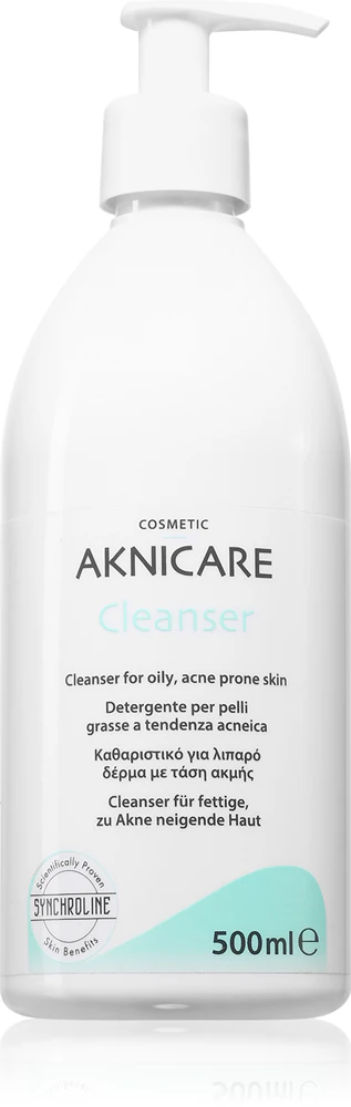 Synchroline Aknicare Cleanser Cleansing gel to reduce sebum production for problematic skin, acne