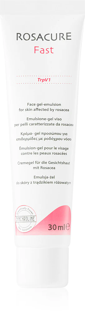 Synchroline Rosacure Fast Gel Emulsion for sensitive skin prone to redness