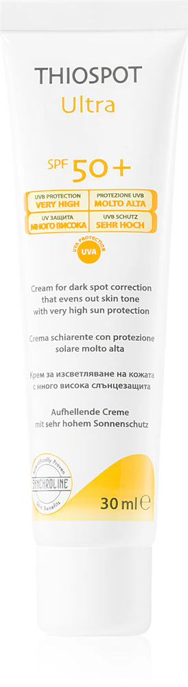 Synchroline Thiospot Ultra Brightening Cream for Hyperpigmented Skin SPF 50+