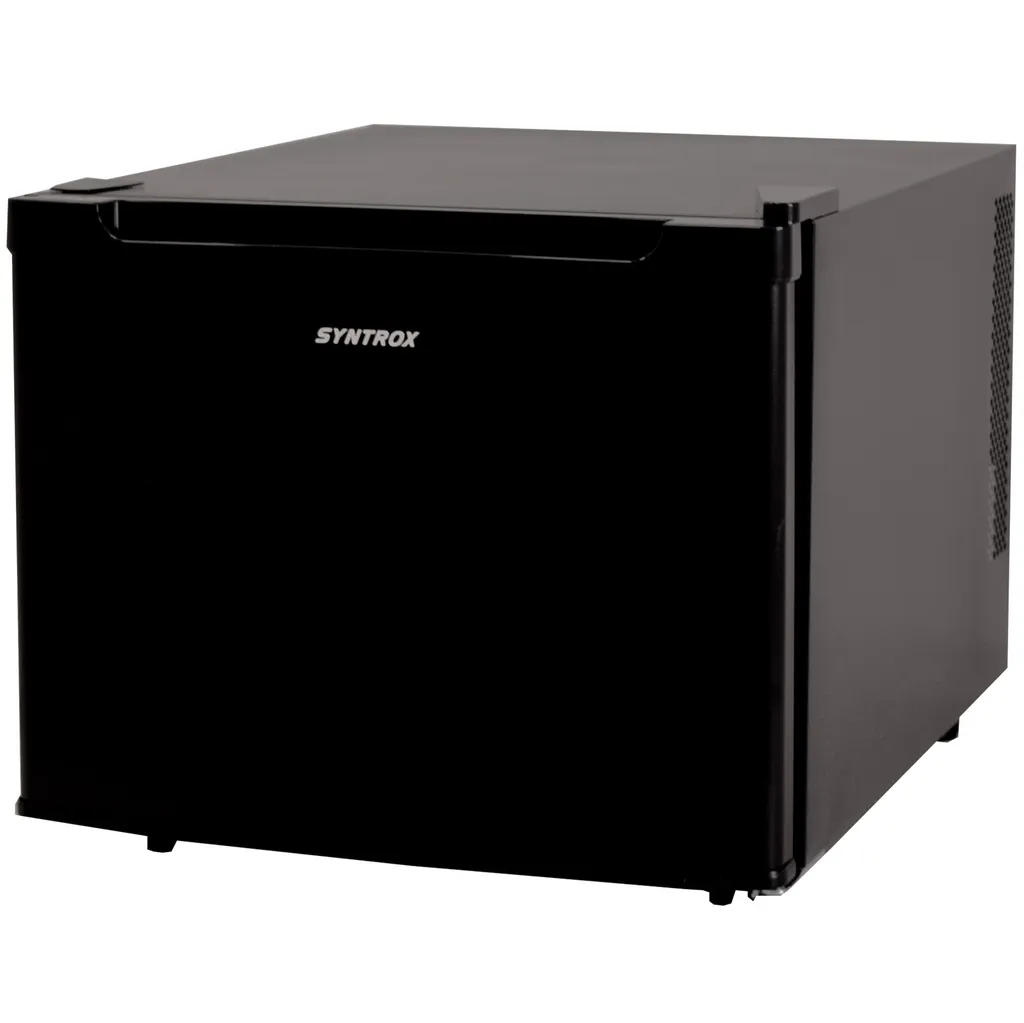 Syntrox Germany Hotel Refrigerator 35L with LED Lighting Black