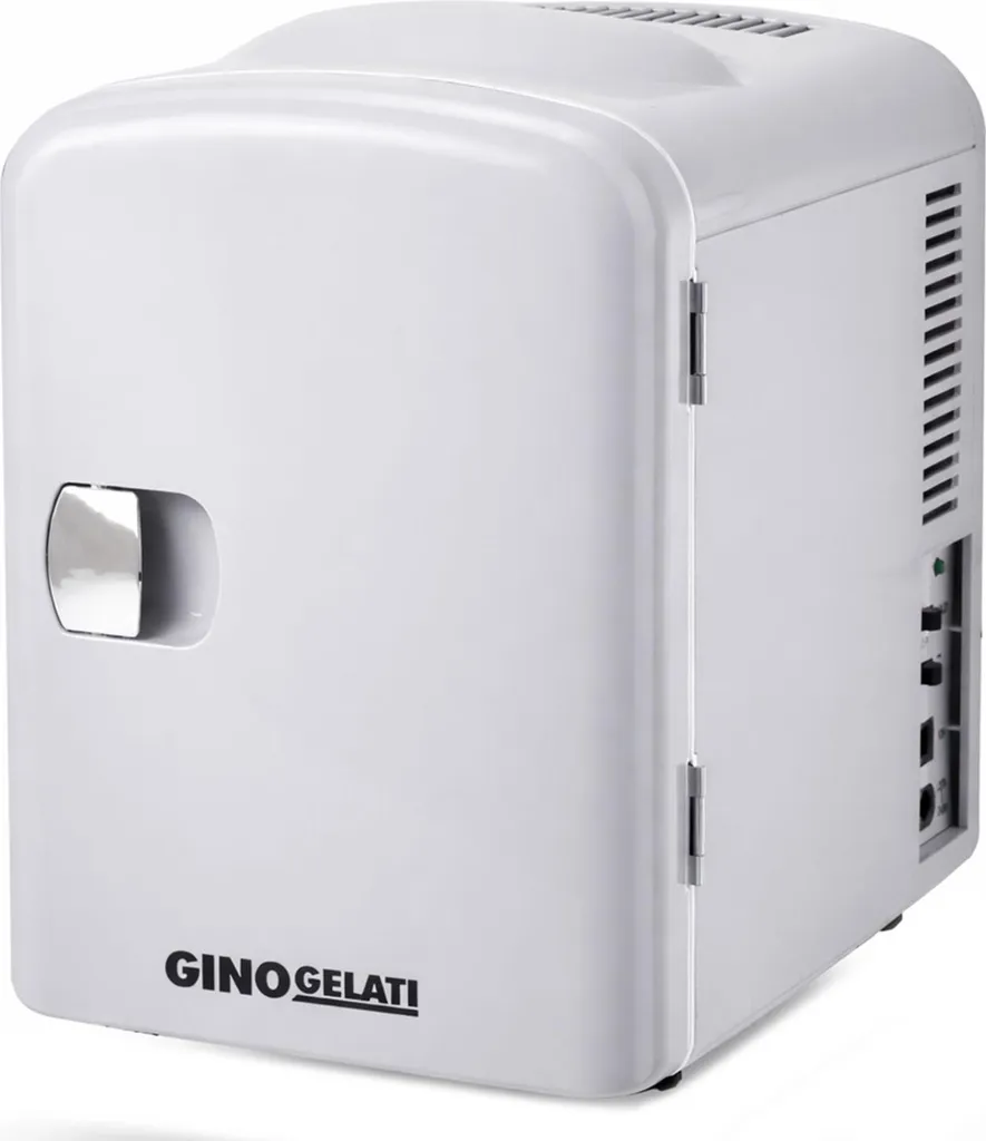 Syntrox Germany Mini Fridge 4L Cooling and Heating Function 12V 230V Silver