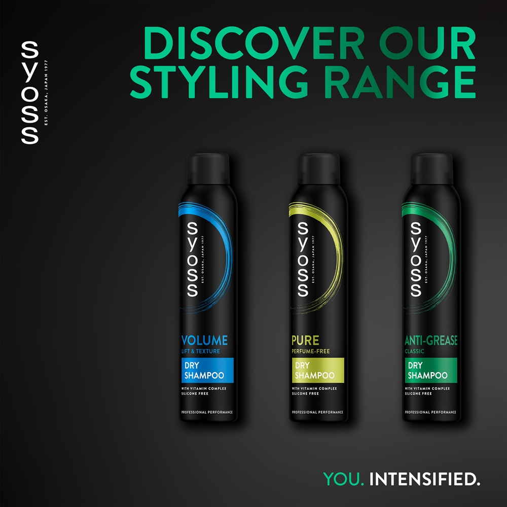 Syoss Anti Grease dry shampoo for quickly greasy hair