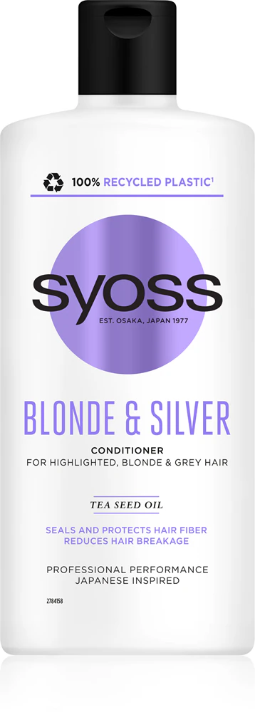 Syoss Blonde & Silver Conditioner for blonde and gray hair