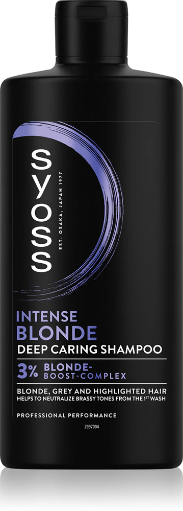 Syoss Blonde & Silver violet shampoo for blonde and gray hair