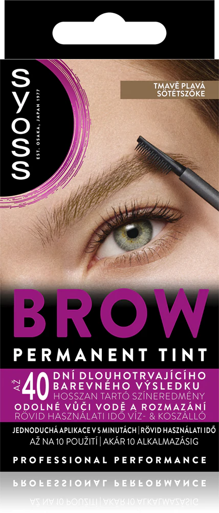 Syoss Brow Tint color for the eyebrows Farbton Dark Blonde 10 ml