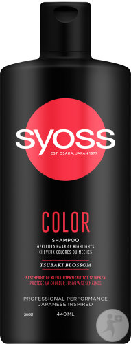 Syoss Color Shampoo Colored Highlighted Hair Bottle 440ml