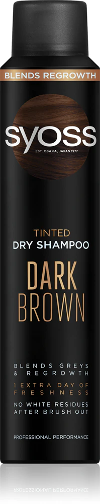 Syoss Dark Brown dry shampoo for dark hair