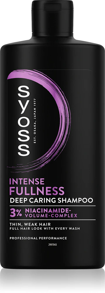 Syoss Full Hair 5 Shampoo for fine hair for volume and vitality