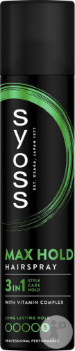 Syoss Hairspray Max Hold 300ml