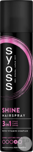 Syoss Hairspray Shine 300ml