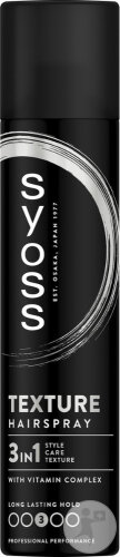 Syoss Hairspray Texture 300ml