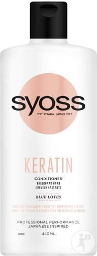 Syoss Keratin hair conditioner bottle 440ml