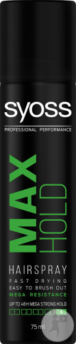 Syoss Max Hold Hairspray 75ml