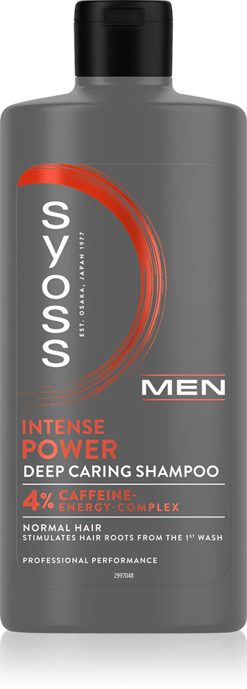 Syoss Men Power & Strength strengthening shampoo with caffeine