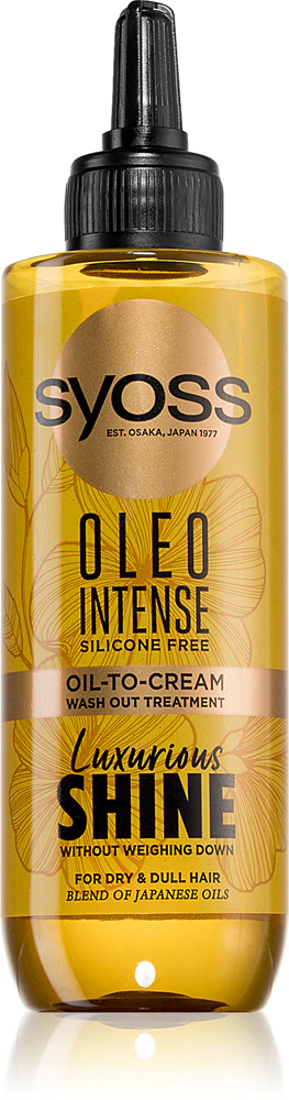 Syoss Oleo Intense nourishing oil cream for shiny and supple hair