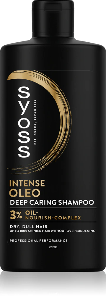 Syoss Oleo Intense Shampoo for shiny and supple hair