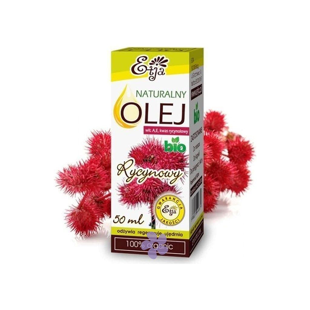 Organic Unrefined Castor Oil 50 ml ETJA