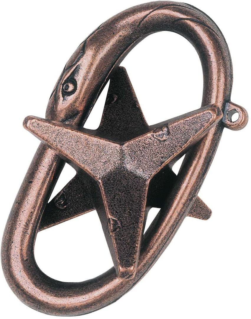 Bartl Huzzle Cast Puzzles, 50 Different High Quality Metal Puzzles for Experts Choose from a range of puzzles..., Star