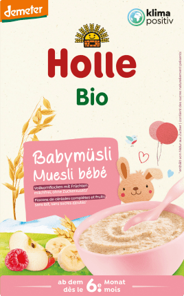 Holle baby food Cereal porridge Baby muesli from the 6th month, demeter, 250 g