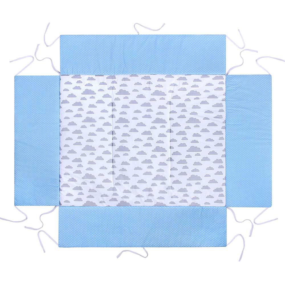 LULANDO Playpen Insert and Protective Insert Protects Against Impacts with High Side Padding Anti-Allergic Filling Standard 100 by Oeko-Tex